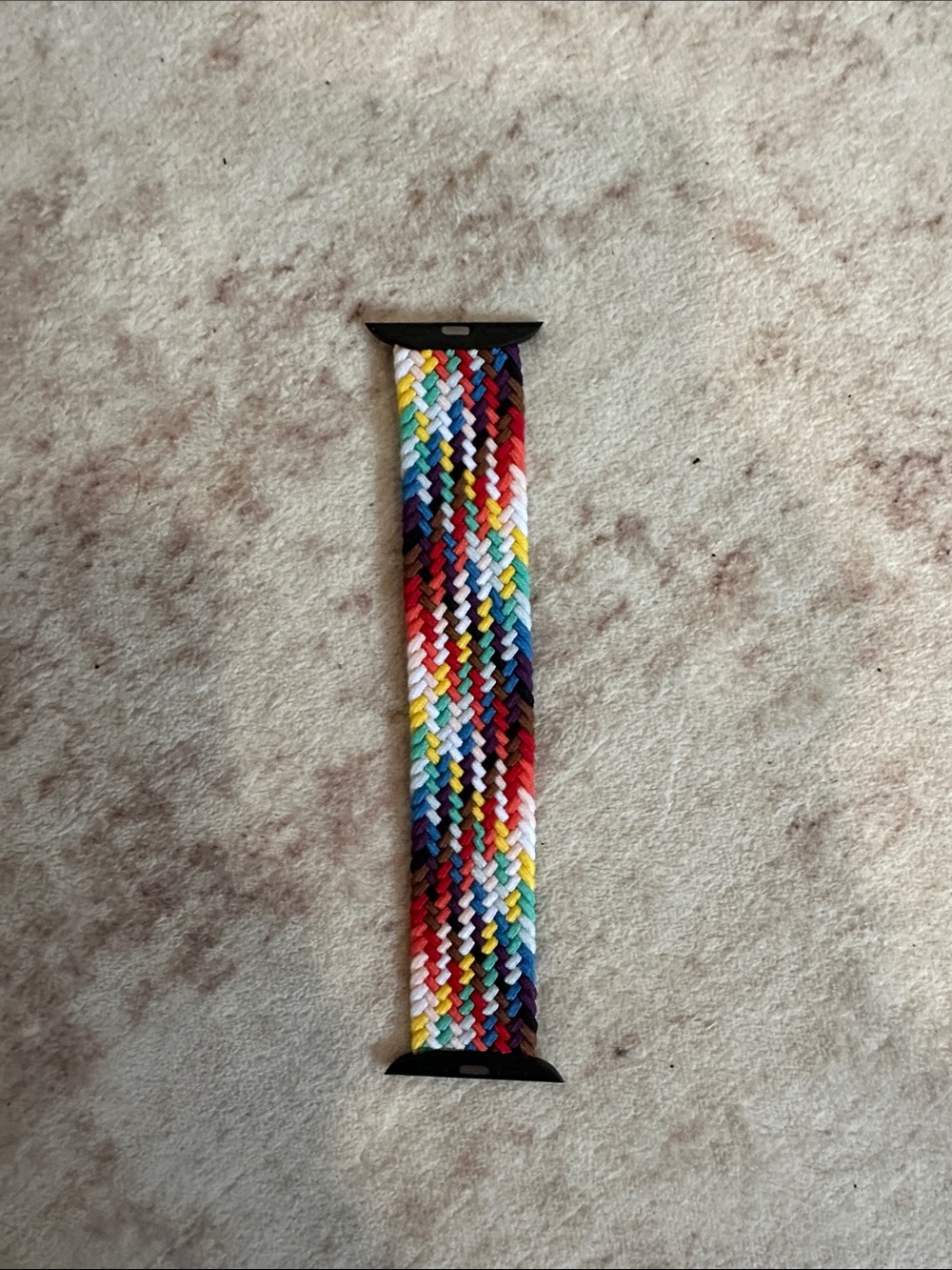 Multicolor Braided Stretch Watch Band for Women